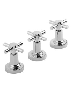 Tauro Cruz Cromo Bidet